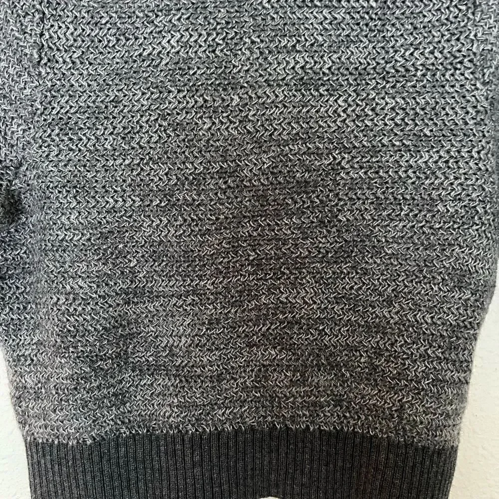 BABY BOY GRAY CARDIGAN SWEATER BY BABY GAP SIZE 3-6 MONTHS
